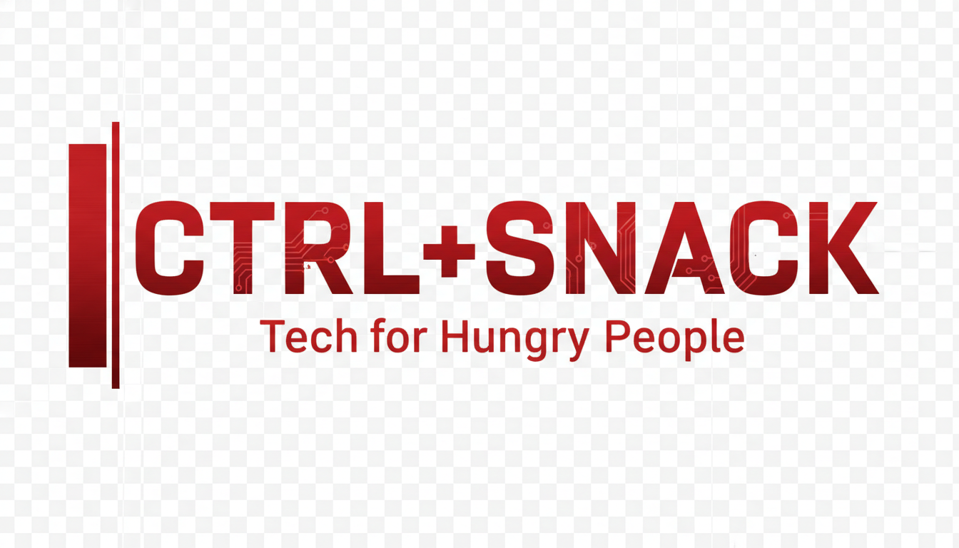CTRL+SNACK — Tech for Hungry People